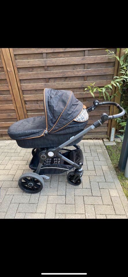 Teutonia Kinderwagen BeYou,Top Zustand + Zubehör,Kombikinderwagen in Mönchengladbach