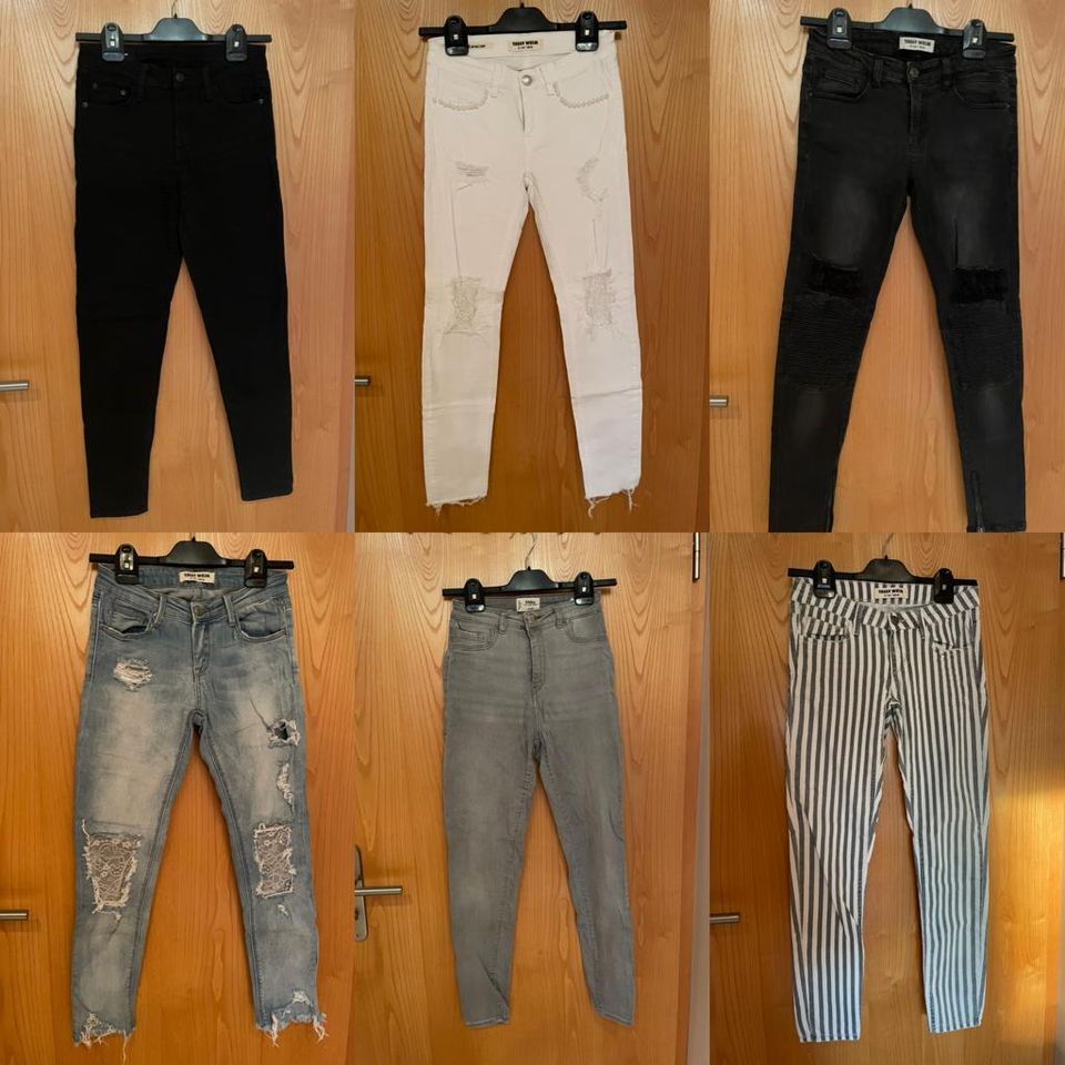 Tally Weijl Jeans Hose 36 schwarz weiß blau gestreift cut out in  Baden-Württemberg - Buchen (Odenwald) | eBay Kleinanzeigen ist jetzt  Kleinanzeigen