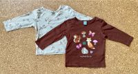 2 Langarm Shirts mit Waldmotiv Gr 80 Nordrhein-Westfalen - Rheine Vorschau