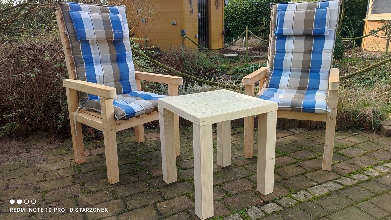 149,- € Gartentisch, Beistelltisch, Loungetisch handgefertigt neu in Heinbockel