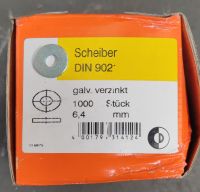 Unterlegscheiben 6,4mm verzinkt DIN9021 1000 Stk. Packung Essen - Frillendorf Vorschau