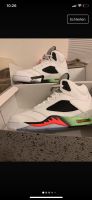 Jordan 5 43 sneaker Sportschuhe Basketball Retro poison Green Baden-Württemberg - Weingarten Vorschau