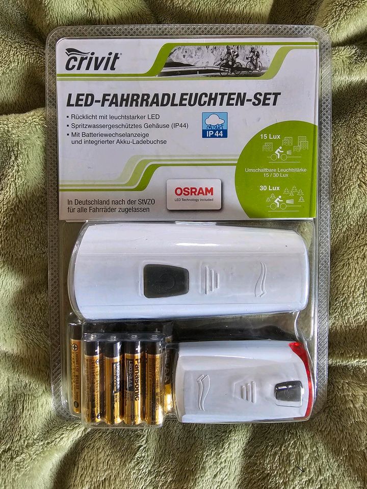 LED-Fahrradleuchten-Set in Mulfingen