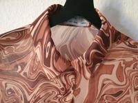 Bluse Bershka transparent Brauntöne Gr. S, 34 Hannover - Döhren-Wülfel Vorschau