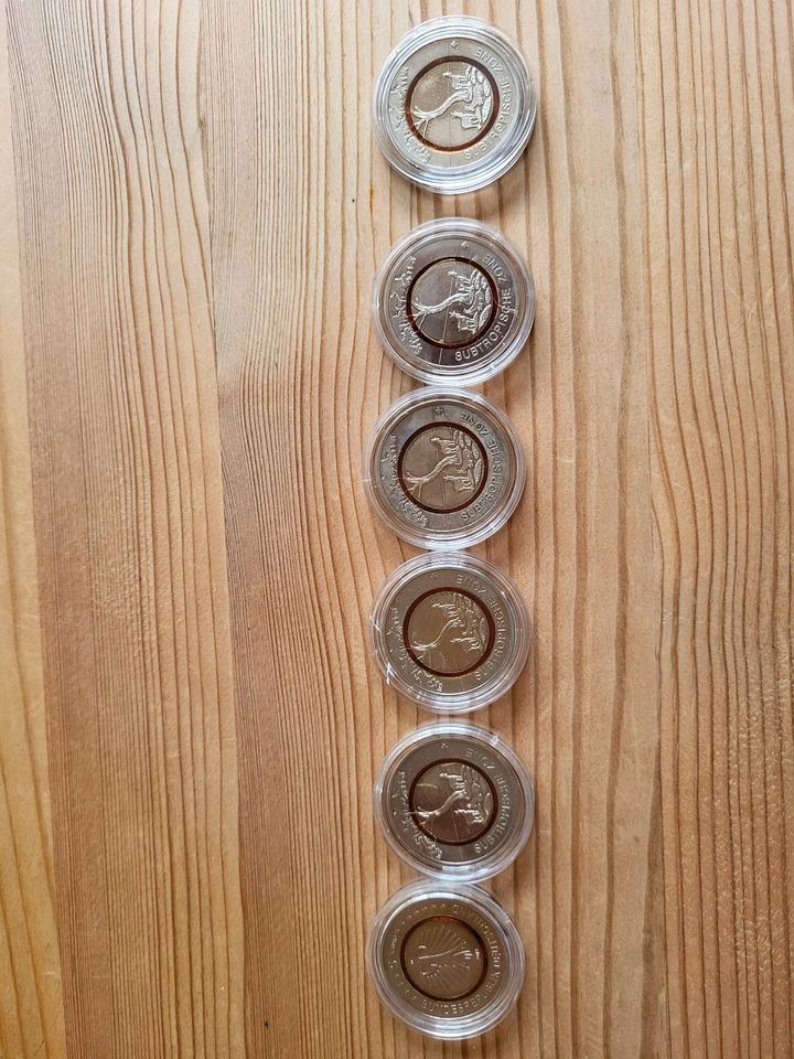 5€-Münzsammlung (31 Münzen) bankfrisch in Weiden (Oberpfalz)