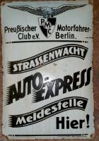 Email Schild Werbung Oldtimer Preußen Berlin Sachsen - Burgstädt Vorschau