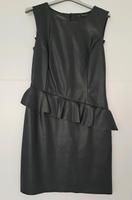Zara Kleid Schößchen Kunstleder Größe S schwarz Neuwertig Bayern - Riedenburg Vorschau