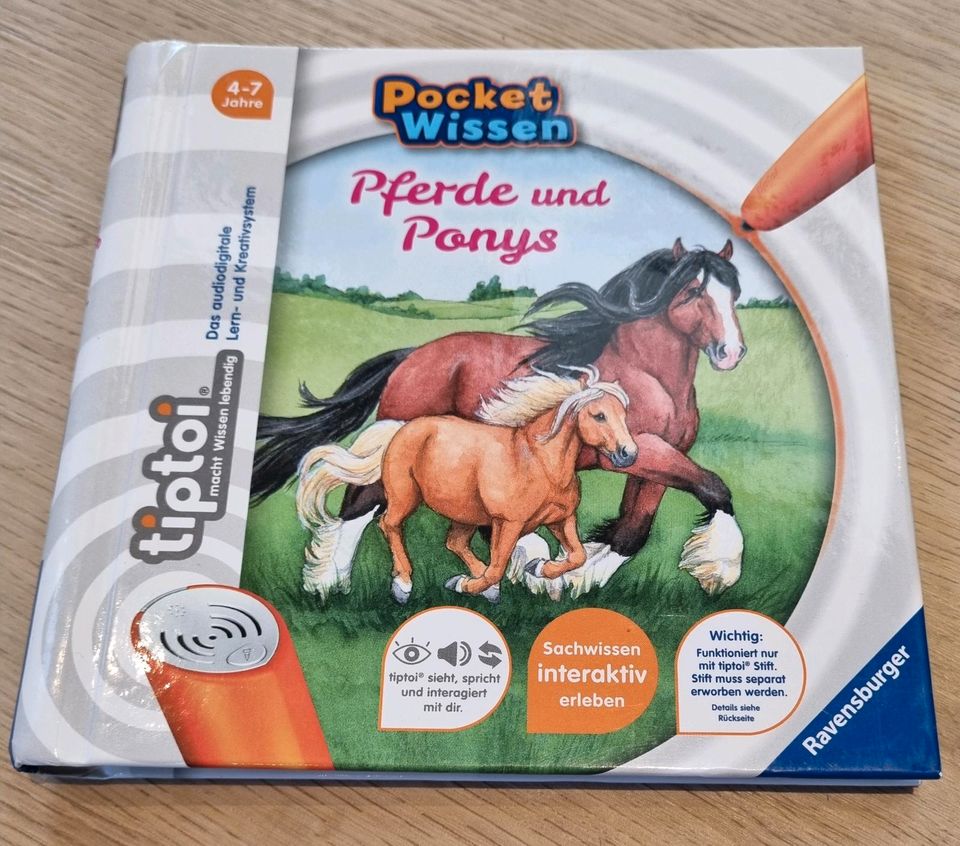 tiptoi Buch (klein) Pocket Wissen "Pferde und Ponys" in Ettlingen