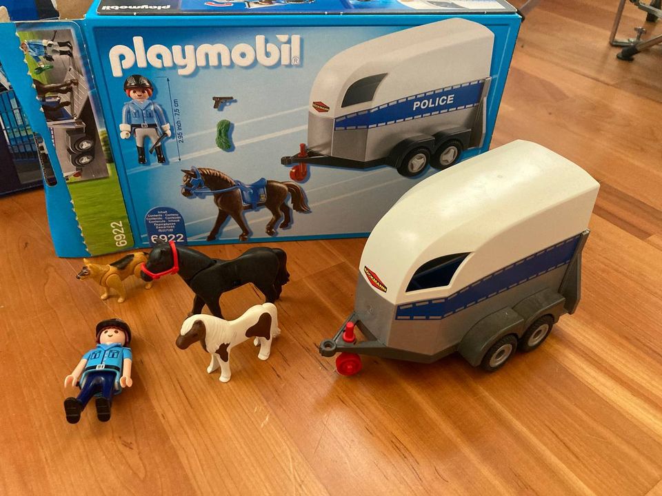 PLAYMOBIL 70200 Müllfahrzeug Feuerwehr Polizei Krankenwagen in Römhild