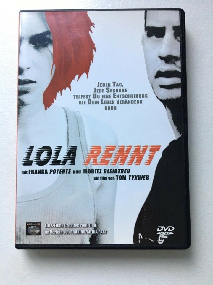 DVD - LOLA rennt - Franka Potente Moritz Bleibtreu in Hilpoltstein