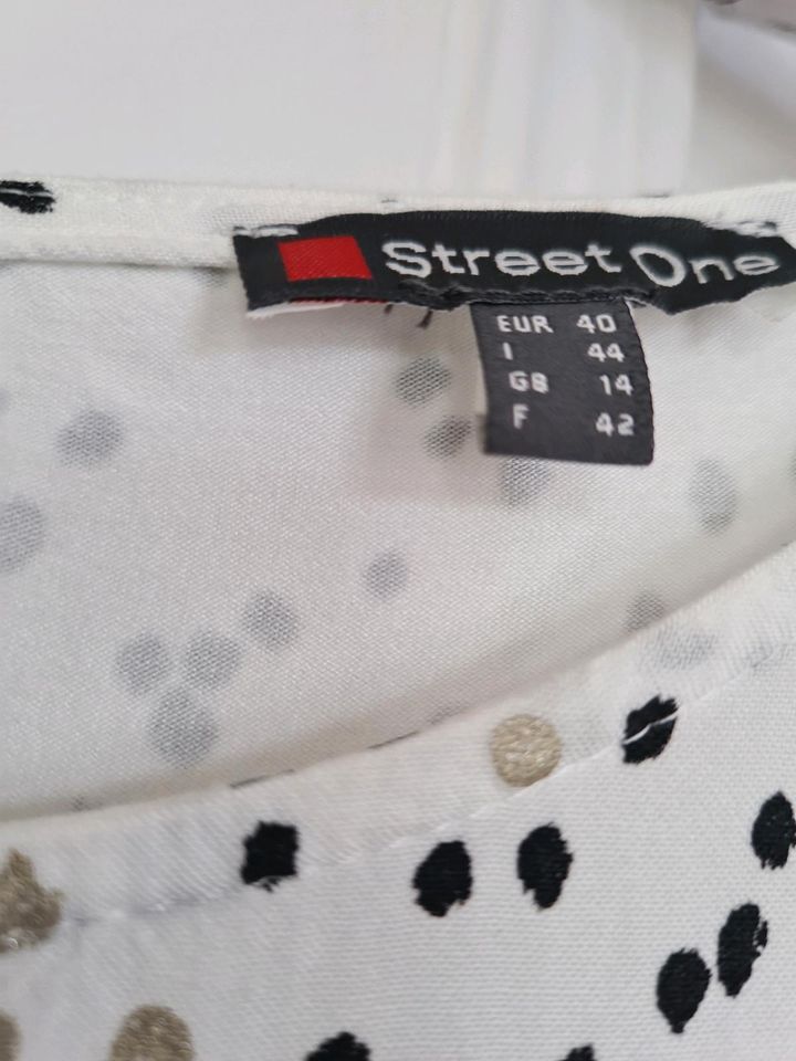 Shirt T-Shirt Blusenshirt Bluse Street One Gr. 40 neuwertig in Remscheid