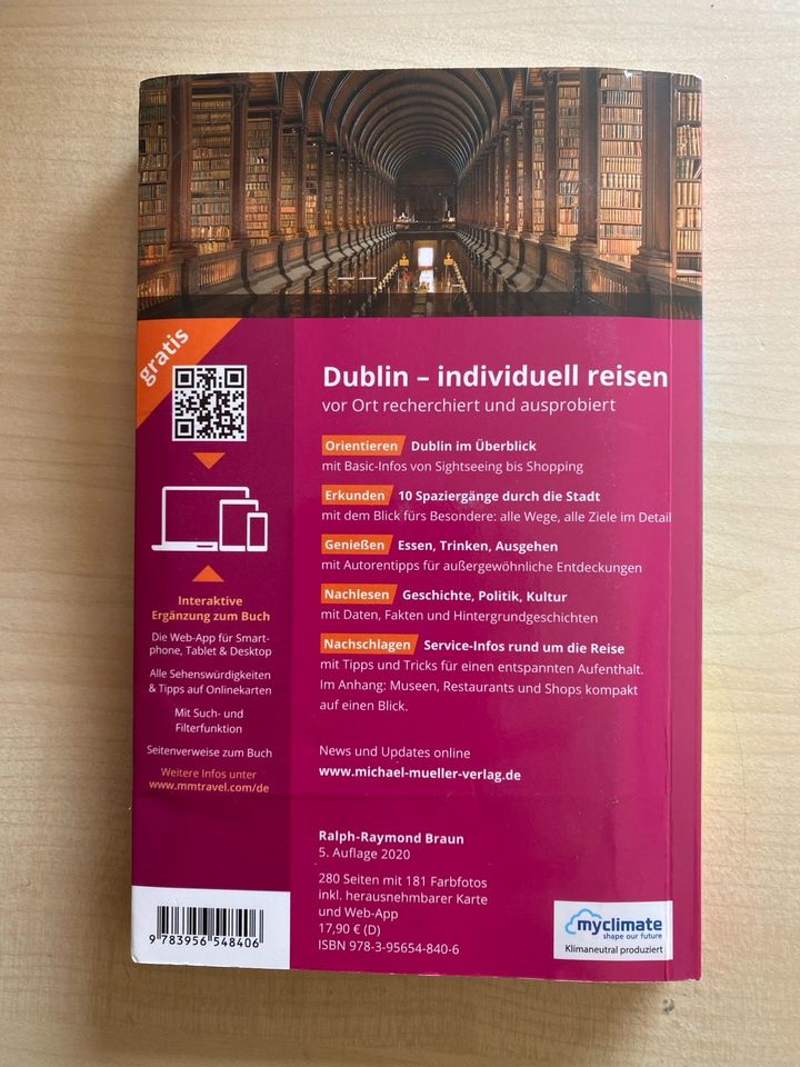 Dublin Irland Reiseführer Michael Müller Verlag 5. Auflage 2020 in Ingolstadt