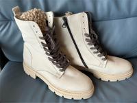 MJUS Stiefeletten  mit Fell-Lasche Gr. 42 creme weiß NEU Dortmund - Brackel Vorschau