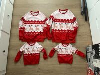 Weihnachtsoutfit Familienoutfit Pullover rot/weiß/rosa gr. M Niedersachsen - Stadtoldendorf Vorschau