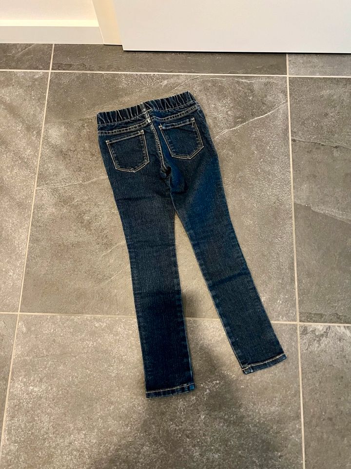 Leggings Jeans H&M Mädchen Blau Gr. 110 in Erftstadt