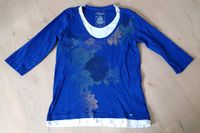 CECIL Damen Shirt Blau Weiß Größe XL 3/4arm Frühling Sommer Baden-Württemberg - Laupheim Vorschau
