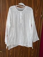 Damenbluse Baumwolle Gr.L 40/42/44 Weiss Bayern - Reisbach Vorschau