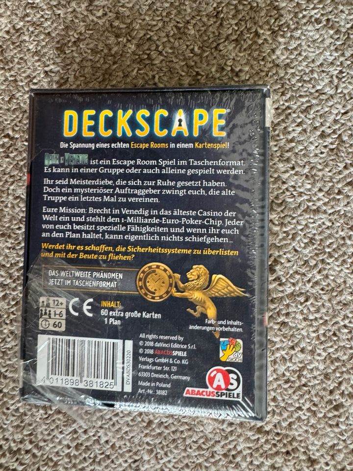 Deckscape Kartenspiel in Kutenholz