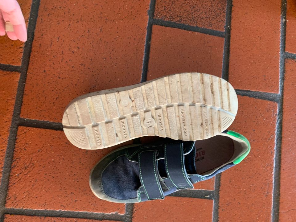 Schuhe Ricosta Größe 34 blau in Salzkotten