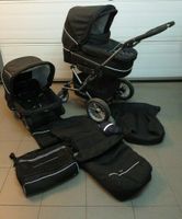 Emmaljunga Kinderwagen Sportwagen Kombi City Cerox 360 Black TOP! Nordrhein-Westfalen - Nottuln Vorschau