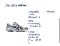 JJJJOUND x GEL-KAYANO 14 Asics 47EU Bayern - Karlstadt Vorschau