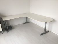 Ikea Schreibtisch über Eck Weiss mit Rollcontainer Hessen - Mörfelden-Walldorf Vorschau