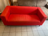 Rotes Sofa zu verschenken Hannover - Ricklingen Vorschau