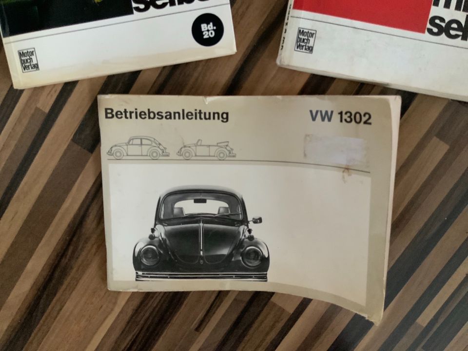 DACHBODENFUND! 3 VW Käfer  Bedienungsanleitungen in Schwarzenbruck