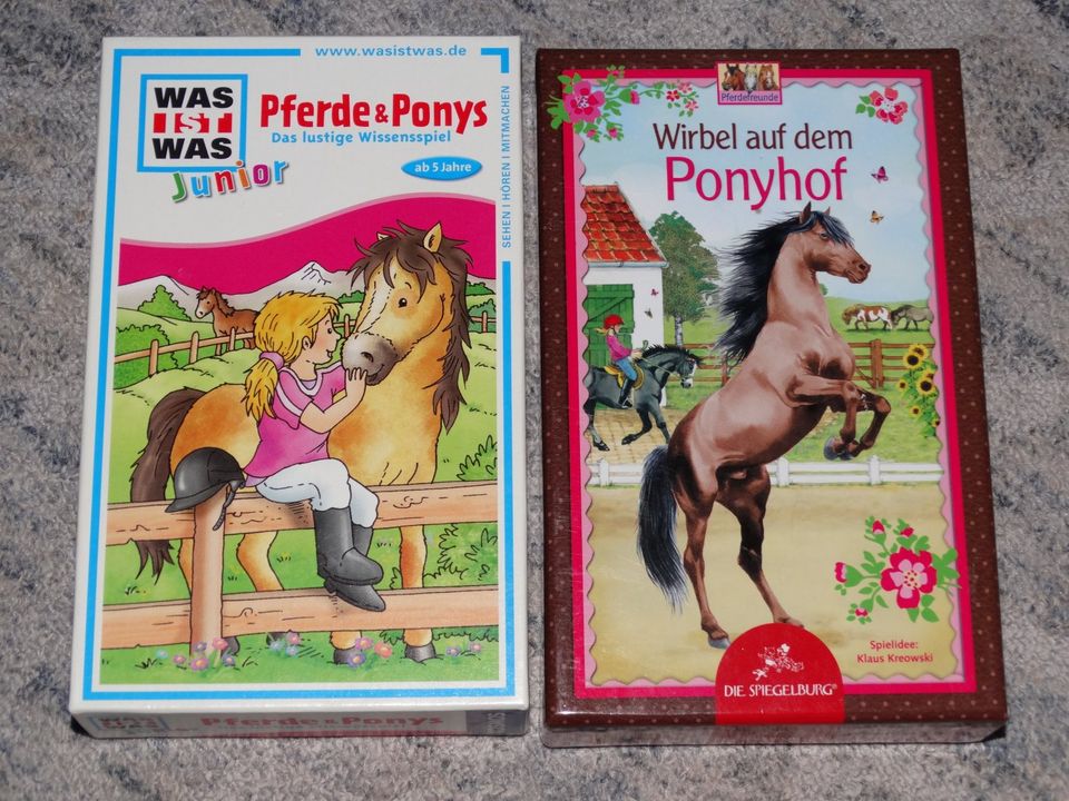 2 Spiele Was ist Was Junior Pferde&Ponys + Wirbel auf dem Ponyhof in Wahrenholz