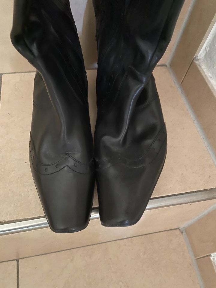 Jana Stiefel Winter Schuhe Gr 7 40 neu schwarz in Fürth