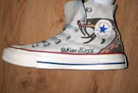 Außergewöhnliche CONVERSE CHUCKS SAILOR JERRY Gr. 35 zu verkaufen Essen - Essen-Borbeck Vorschau