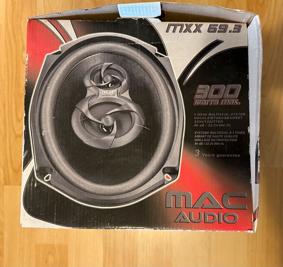 Mac Audio MXX 69.3 Car HiFi Einbaulautsprecher 300 Watts in Bonn