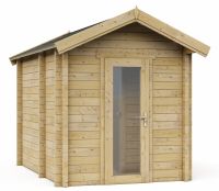 Aussen Sauna 70mm incl. Harvia Sauna-Holzofen, 0% Finanzierung Nordrhein-Westfalen - Espelkamp Vorschau