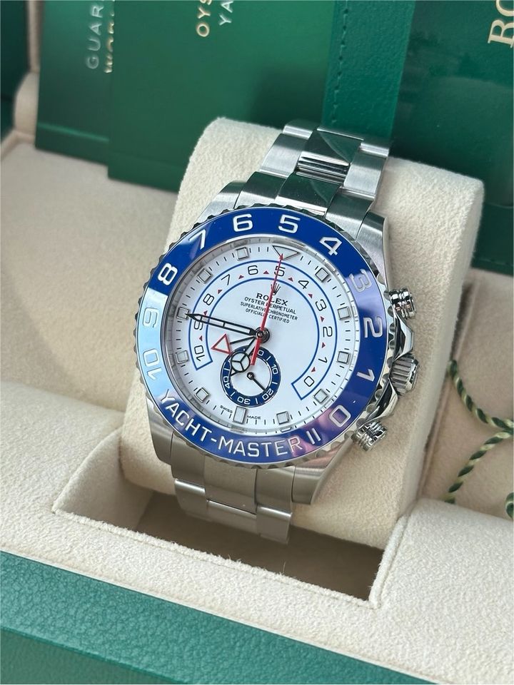 RESERVIERT Rolex Yachtmaster II 116680 Full Set DE 2022 44MM ‼️ in Neunkirchen Siegerland