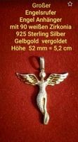 Engelsrufer 925er Sterlingsilber vergoldet 90 weißen Zirkonia 5,2 Nürnberg (Mittelfr) - Großreuth b Schweinau Vorschau