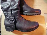 graue Damen Stiefel gefüttert 41 Hessen - Breitscheid Vorschau