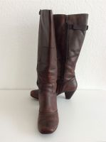 1 Paar Damenstiefel | ECHTES LEDER | Neupreis: 89 € | Dunkelbraun Rheinland-Pfalz - Koblenz Vorschau