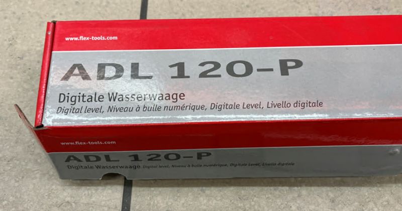 Flex Wasserwaage Digital ADL 120-P in Überlingen
