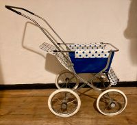 Vintage Zekiwa DDR Puppenwagen Buggy blau weiß gepunktet Pankow - Prenzlauer Berg Vorschau