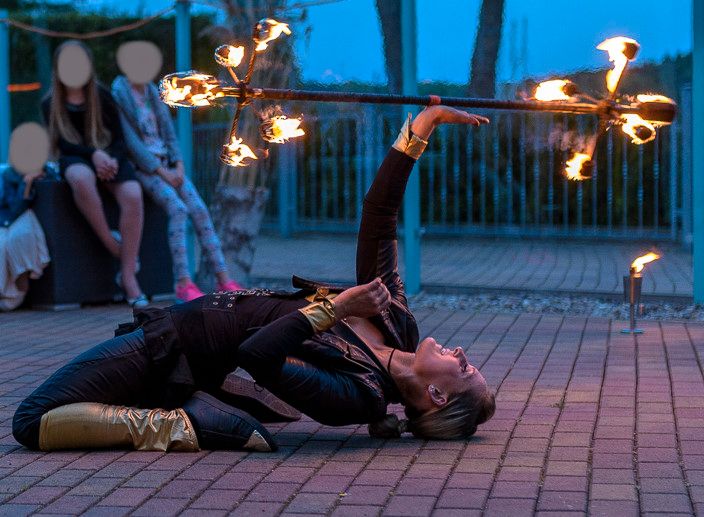 **Exklusive, moderne Feuershow zur Hochzeit** in Fredersdorf-Vogelsdorf