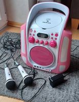 Karaoke CD-Spieler mit 2 Mikrofonen, USB-Anschluss Auwa Niedersachsen - Celle Vorschau