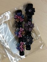 2 Haarspangen Glitzer Blumen bunt schwarz beige Spange NEU 1,50 € Nordrhein-Westfalen - Hünxe Vorschau