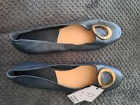 Slipper mit Schnalle von Mango Neu Gr 41 Nordrhein-Westfalen - Leverkusen Vorschau