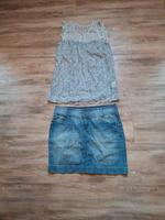 Edc Esprit Jeans Rock  und Shirt Gr.38 Nordrhein-Westfalen - Olpe Vorschau