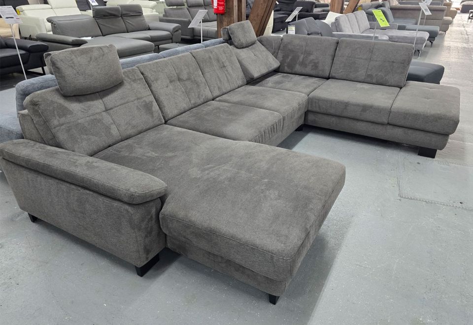 Wohnlandschaft XXL mit Federkern | 0% Finanzierung | MP-IN20040 | Sofa in U-Form | Couchlet Frankfurt in Frankfurt am Main