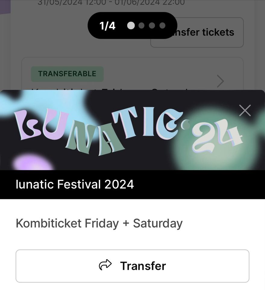 4 Kombi-Tickets zum Lunatic Festival in Lüneburg 2024 in Braunschweig