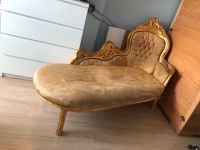 Chaiselongue Recamiere Gold Chippendale Sofa Baden-Württemberg - Ettlingen Vorschau