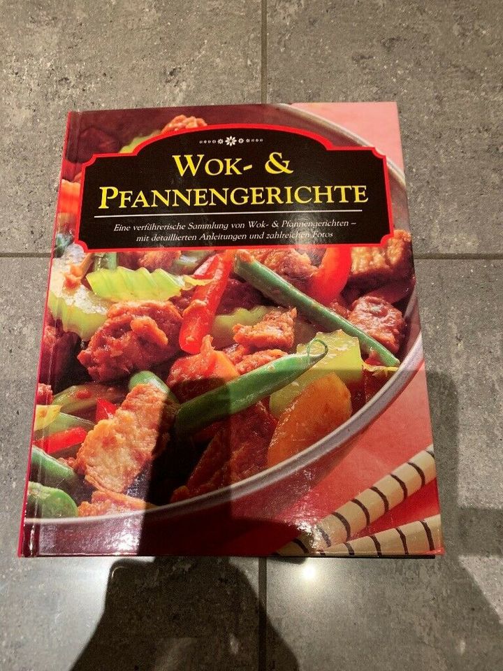 Kochbuch Wok- und Pfannengerichte, wie neu in Neulußheim