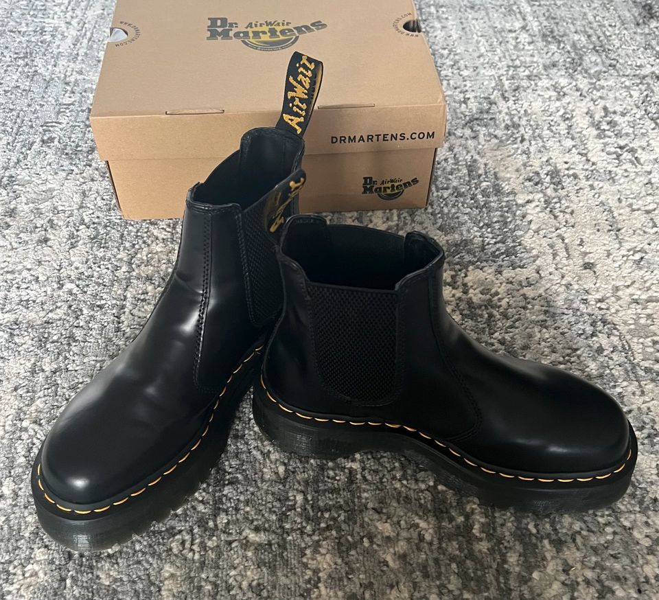 Dr. Martens QUAD Polished Smooth Gr. 39 kaum getragen! in Hamburg