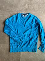 Pullover Tommy Hilfiger blau V-Neck Bayern - Triefenstein Vorschau